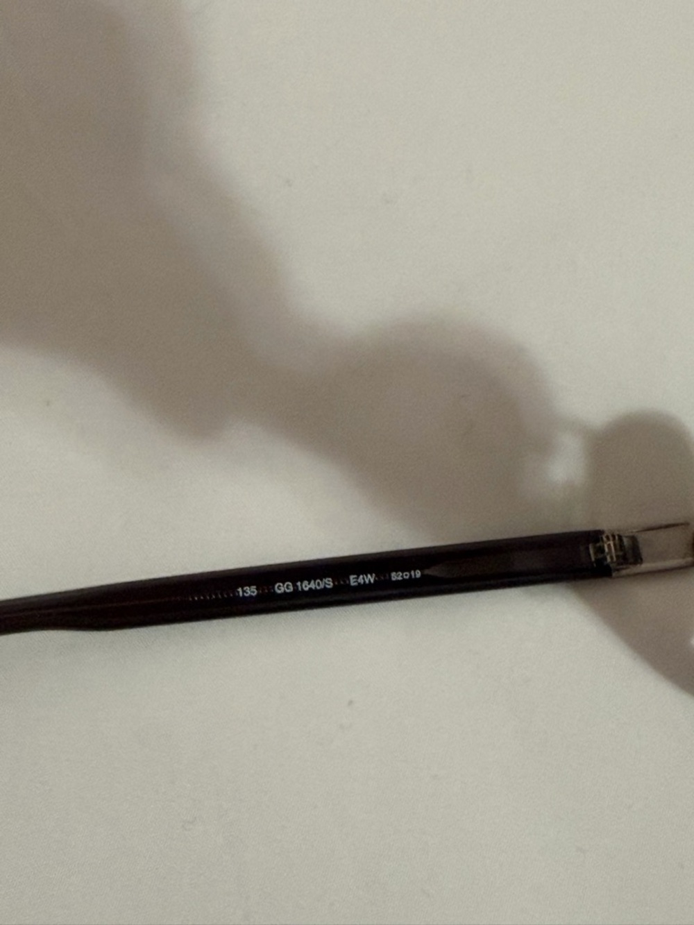 Vintage Gucci Women’s Oval Black Lens Metal Sunglasses - Picture 10 of 10